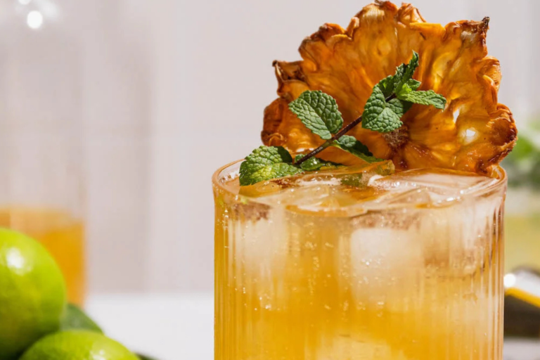 ginger beer mocktail