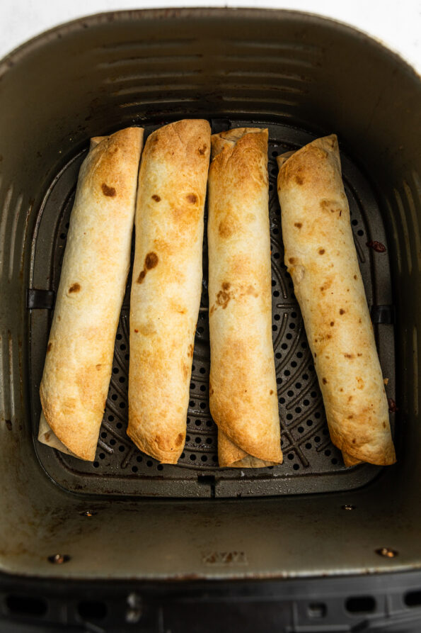 Chipotle Chicken Air Fryer Flautas Recipe