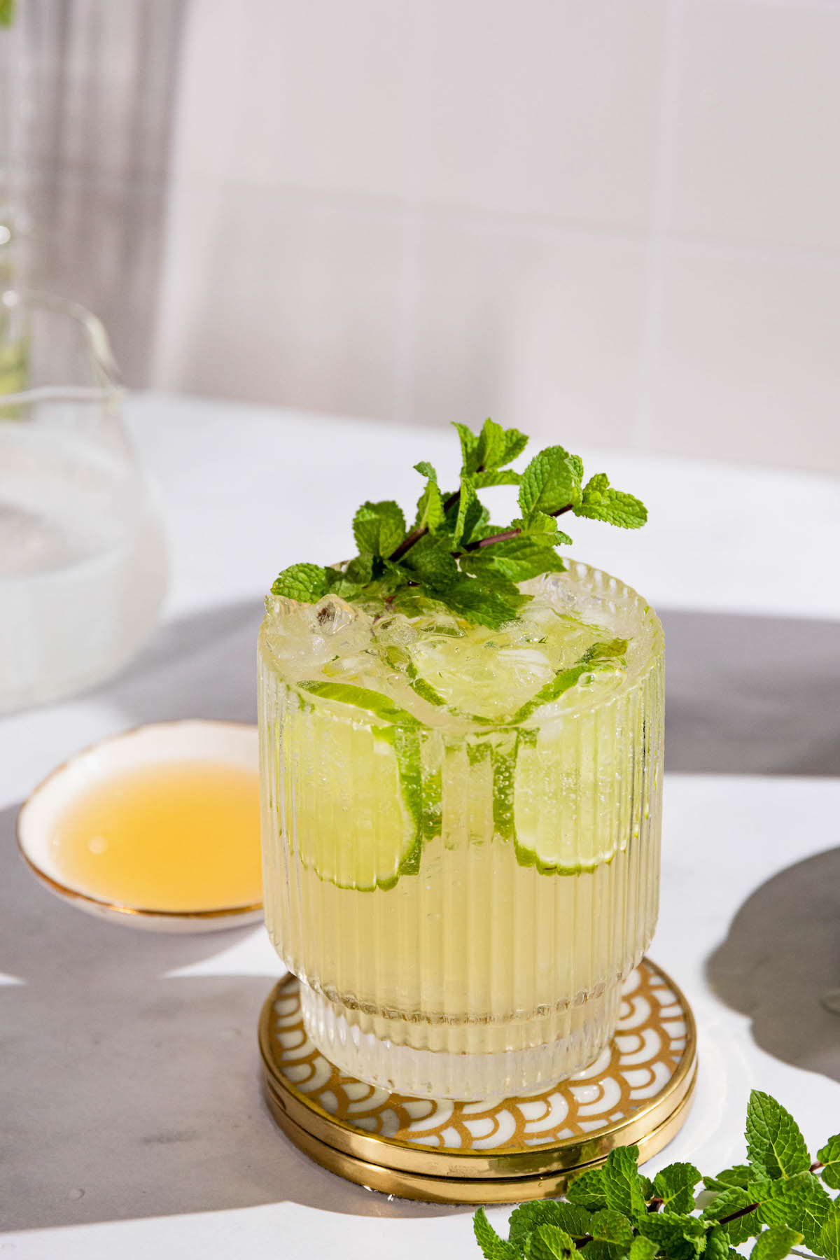 Minty Mojito Mocktail