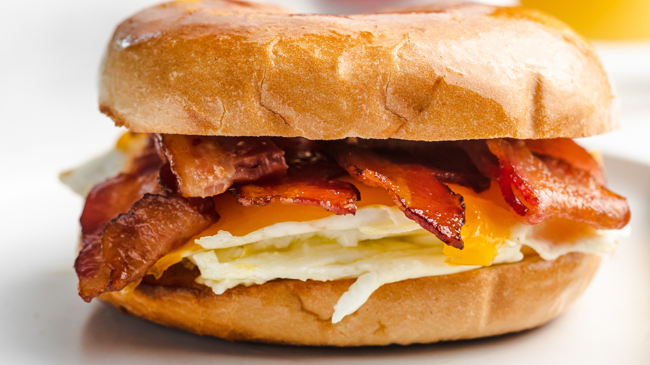 Bacon Egg and Cheese Bagel (Easy & Satisfying Breakfast Sandwich)