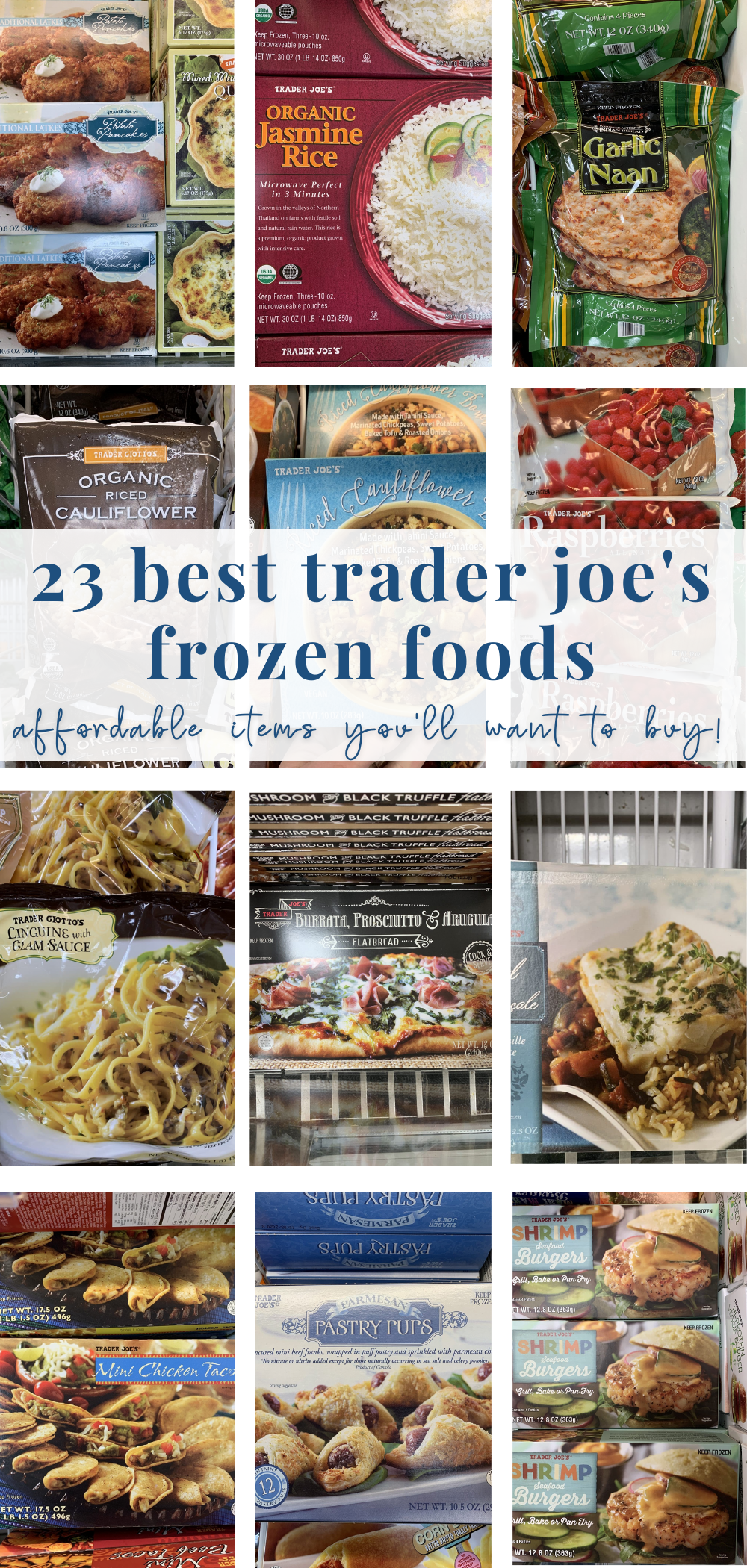 23 best trader joe's frozen products - pinterest