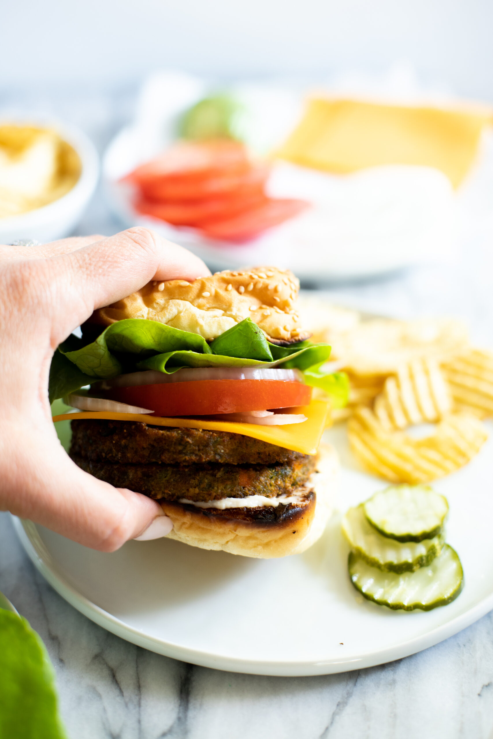 The Ultimate List Of Veggie Burger Toppings My Everyday Table The Ultimate List Of Veggie Burger Toppings My Everyday Table